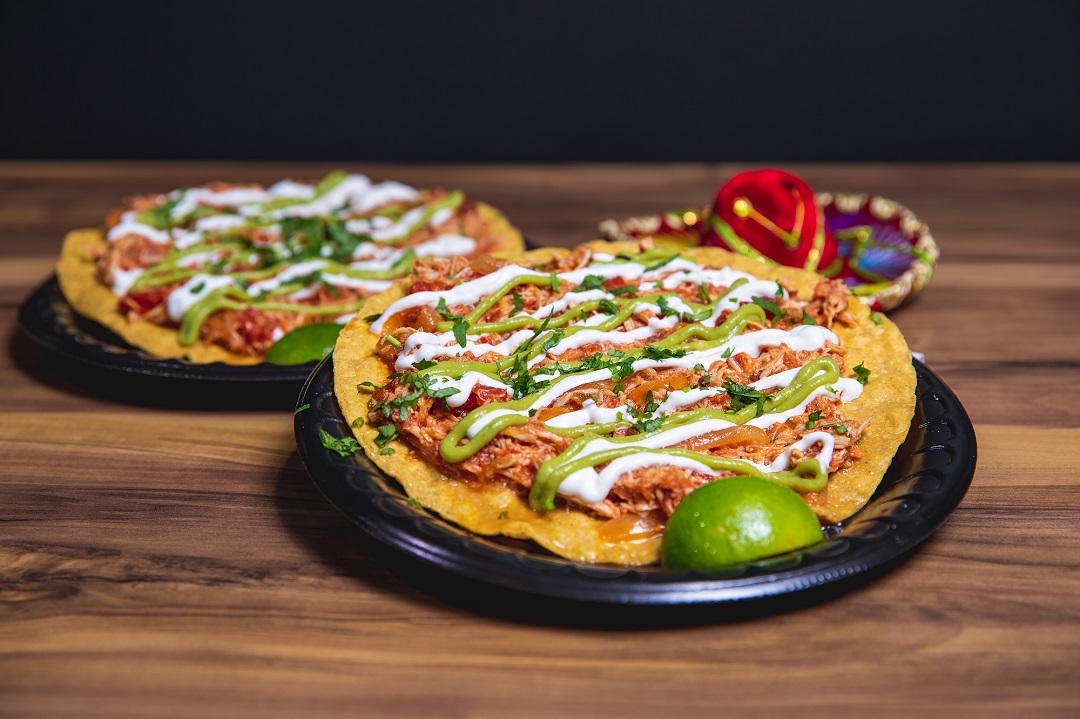 Taco Bus - Chicken Tinga - Tostada