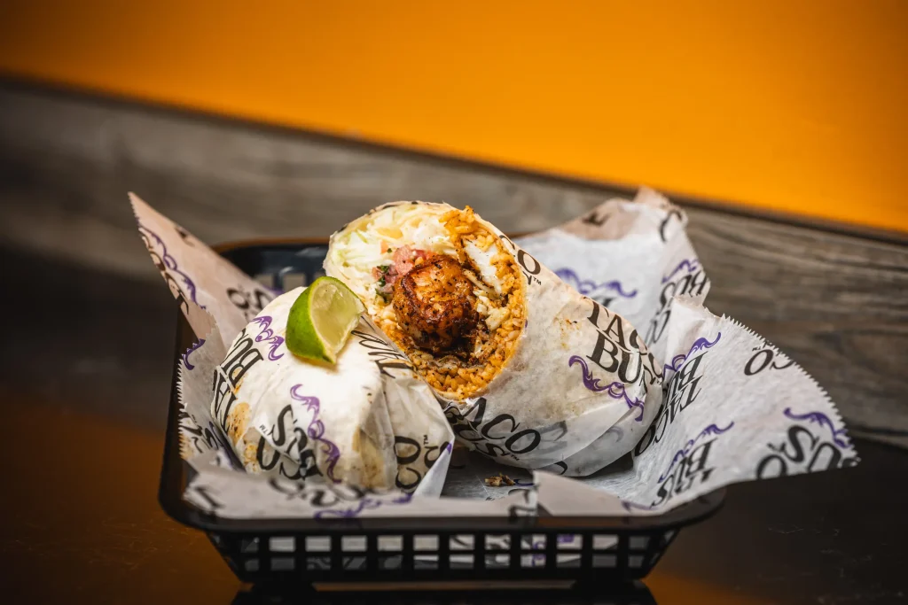 Seafood Burrito at Taco Bus