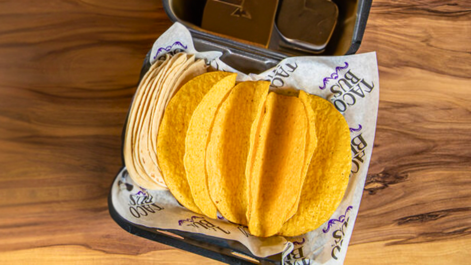 Corn tortillas and crunchy corn shells